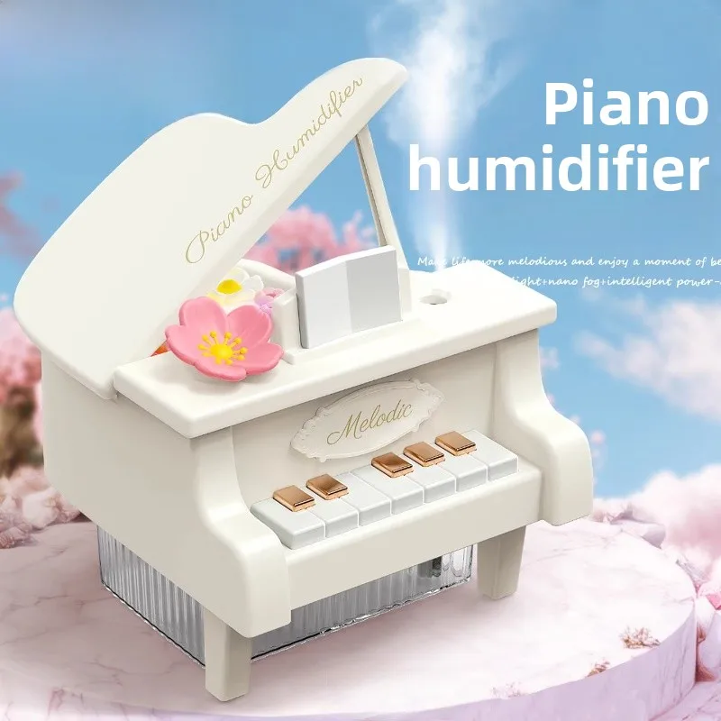 

Креативный практичный увлажнитель воздуха в виде пианино, подарок на день рождения для девушки, подарок для парня, элитный подарок для мужчин на День святого Валентина, декор для комнаты, подарочная коробка