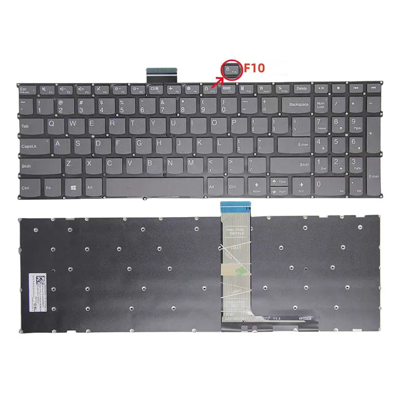 Original For Lenovo Yoga Slim 7-15ITL05 7-15IIL05 7-15ITL5 7-15imh05US Layout Keyboard