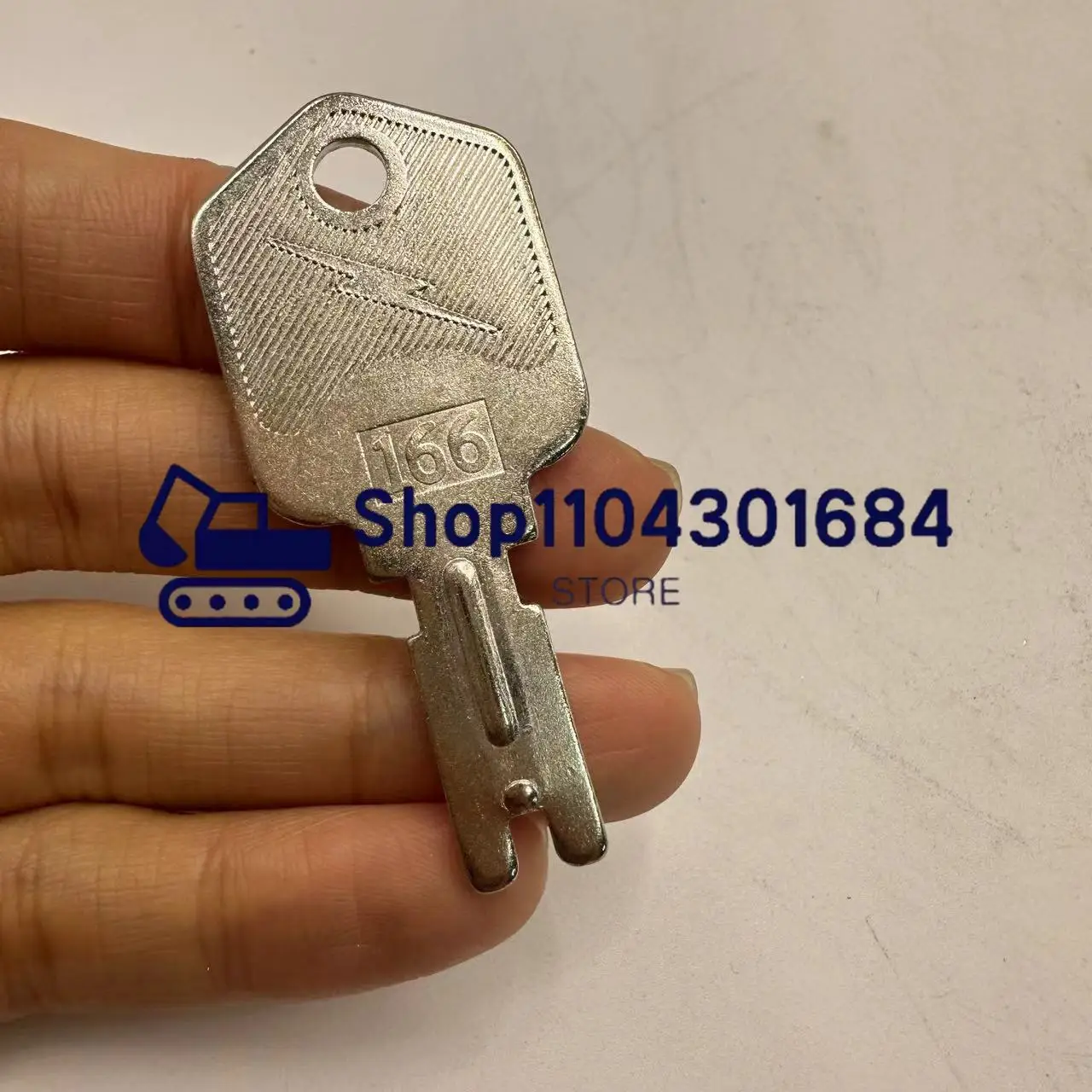 10PC 166 Forklift key 6T-2663 for Pollak Clark Yale Hyster For Komatsu Mustang Gradall Gehl for Daewoo Doosan 513350 A214062