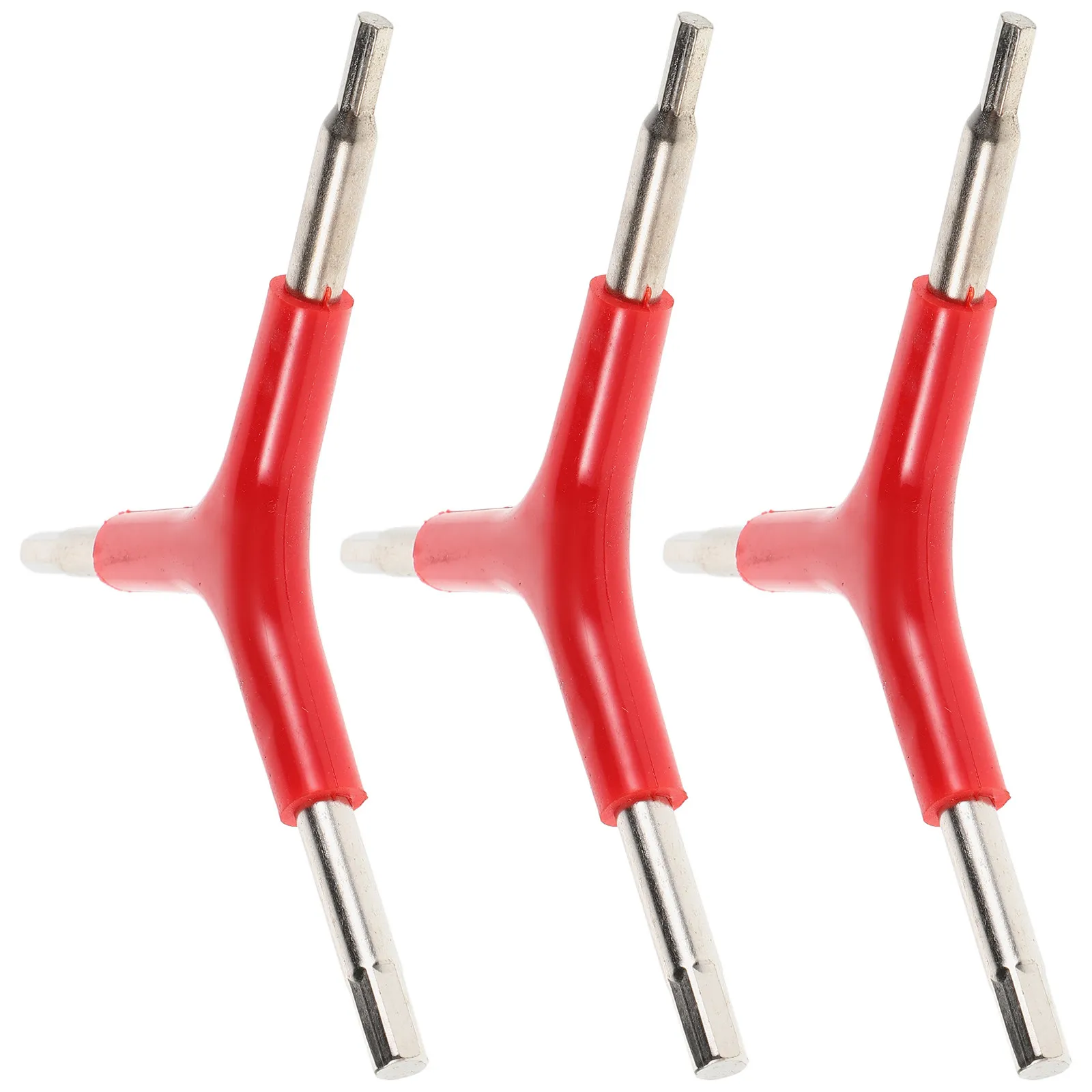 

Набор из 3 инструментов для разборки велосипеда: динамометрический ключ, шестигранный ключ, мини-ключ для регулировки оси диска, красный