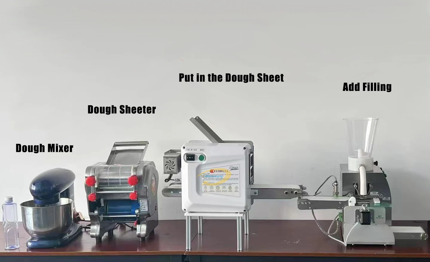 수직 반자동 산업용 일본식 샤오마이/슈마이/슈마이/샤오마이/샤오마이/시오마이 제조기 판매