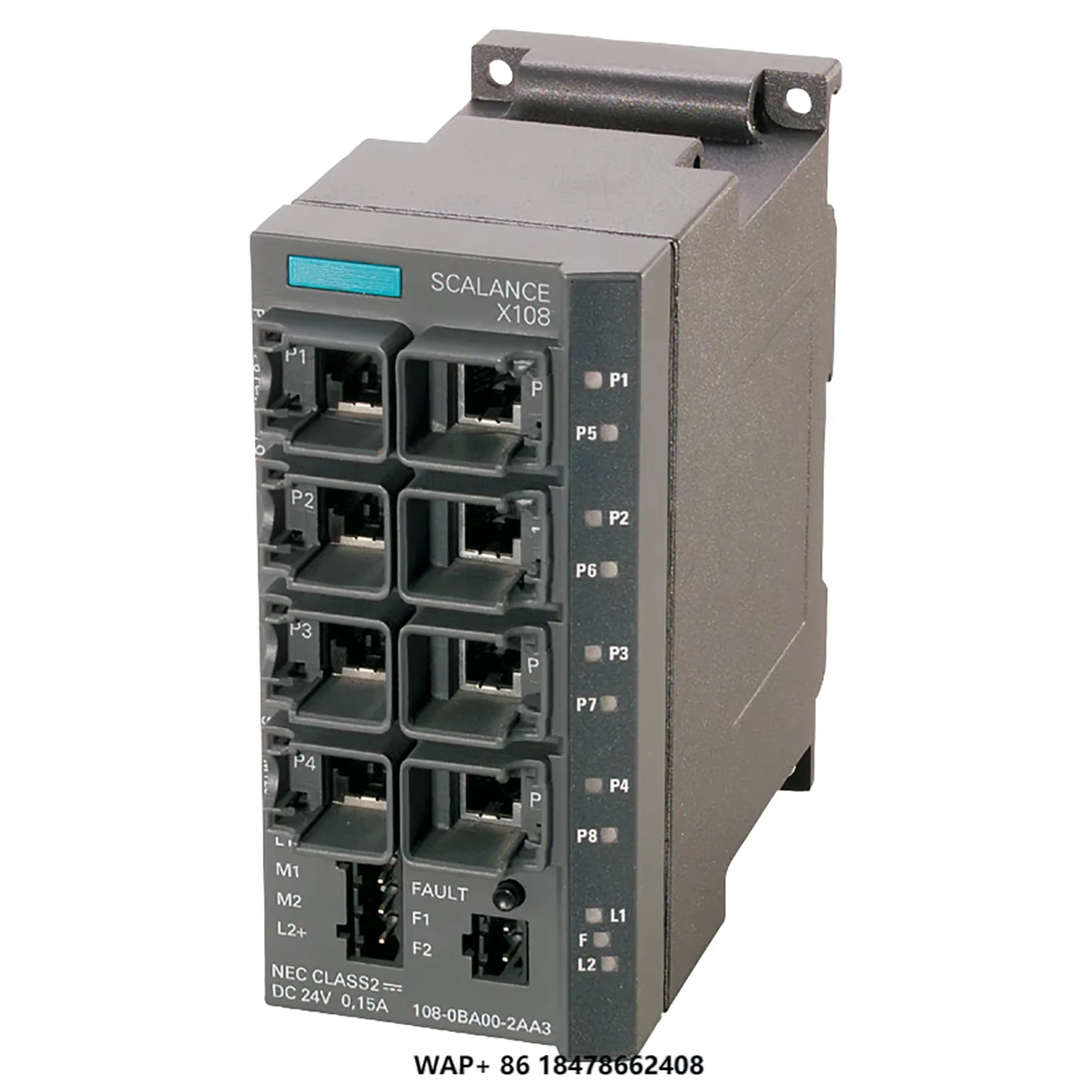 

6GK5491-2AB00-8AA2 SCALANCE X-400 Accessories Modular IE Switch for PLC Programming PAC & Dedicated Controllers