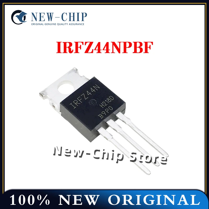 

10PCS-200PCS/LOT IRFZ44NPBF IRFZ44N TO-220 55V 49A New Original