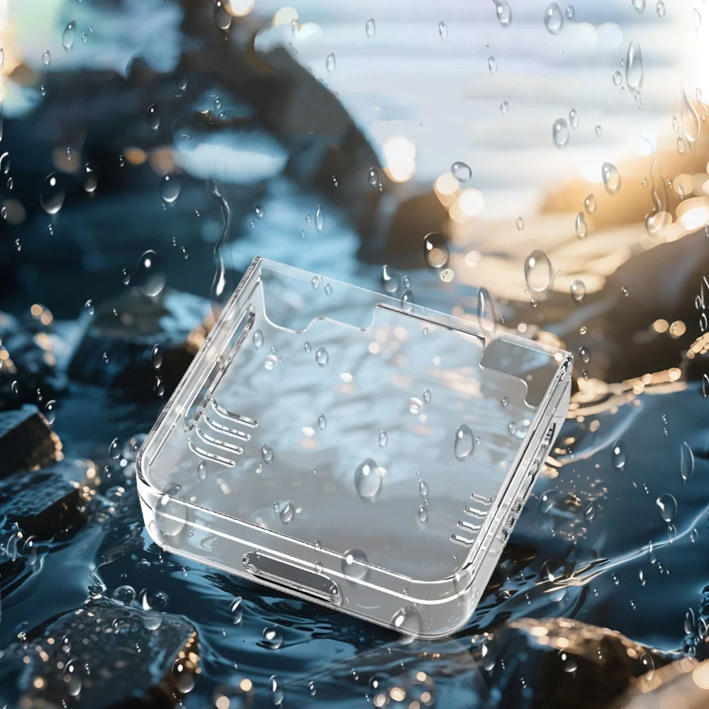 Suitable for Miyoo Flip/Flip V2 game console protective case, anti drop PC material protective case