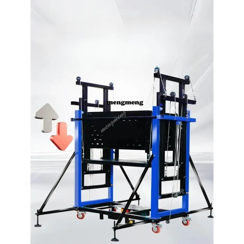 Electric Scaffolding Lifting Platform Mobile Lifting Platform Automatic Remote Control Lifting Height 1.5-8 Meters CIF