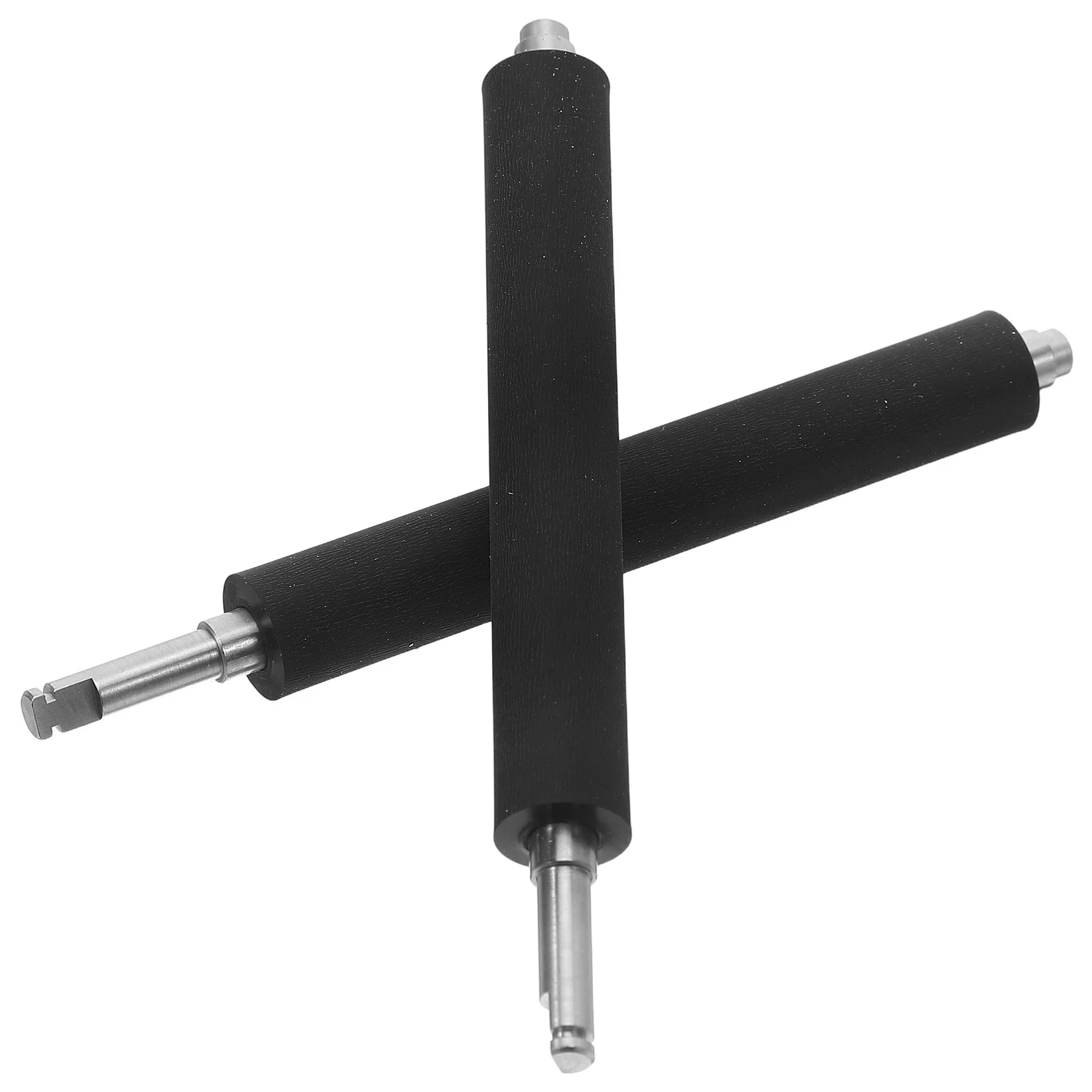 

2pcs Roller Shaft Replacement For Label Printer High-Strength Material Smooth Feeding Easy Installation Label Printer