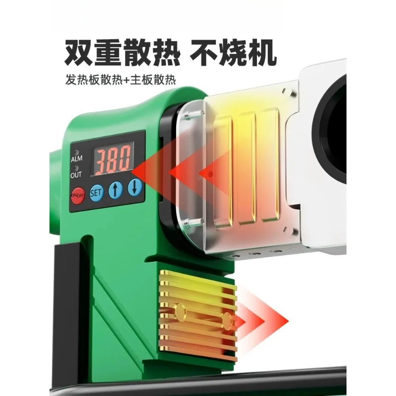 Hot melt machine electronic constant temperature water heating tube hot melt ppr anti-blocking die water pipe hot melt