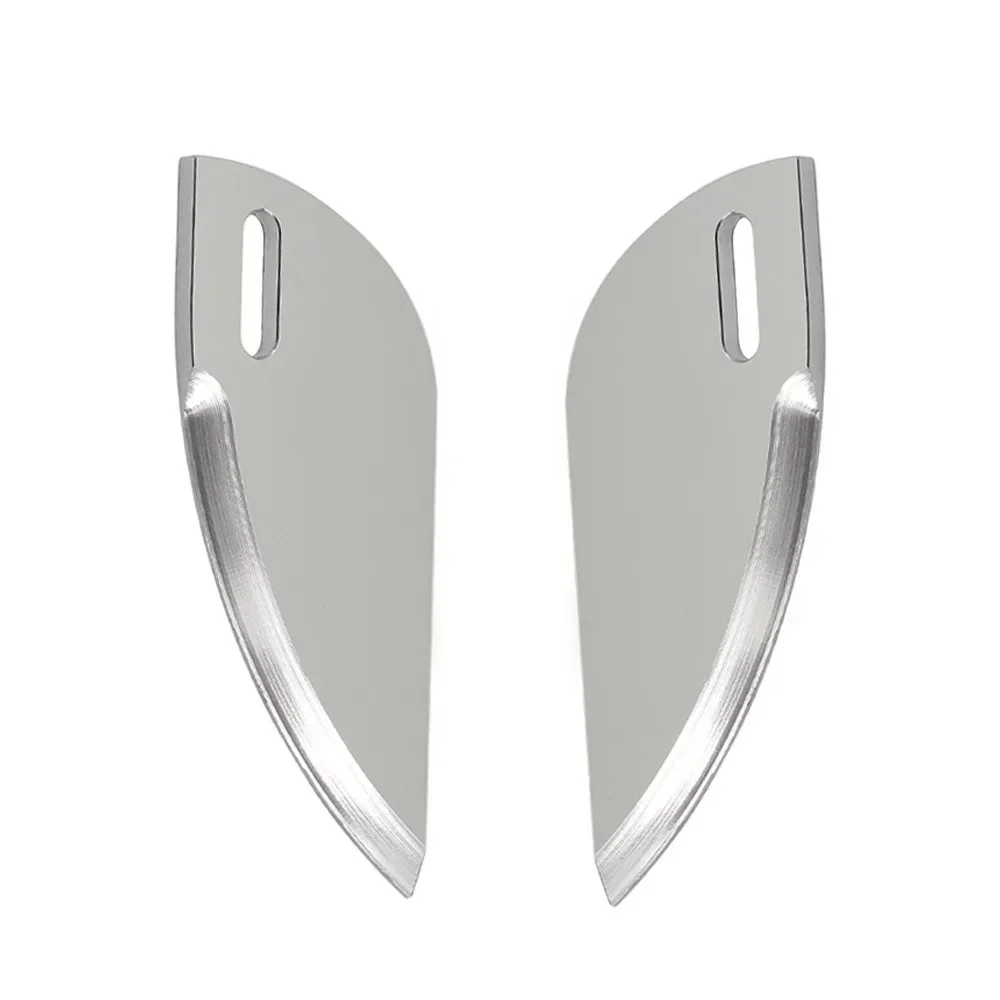 65x25 مللي متر RC نموذج قارب سكين المياه بدوره زعانف مساعد Waterjet ل 75-85 سنتيمتر الكهربائية نيترو الطاقة قوارب التحكم عن بعد #3