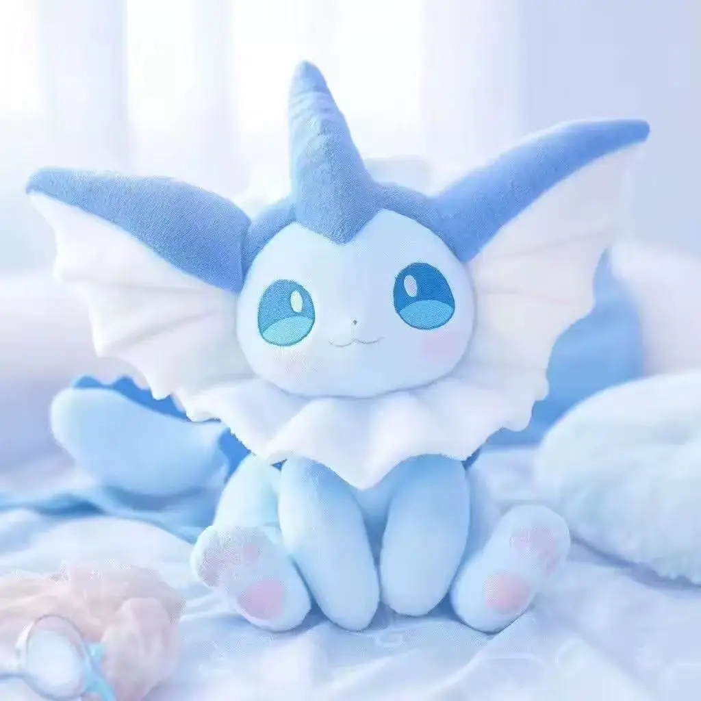 Pokemon peluche Pikachu Kawaii Vaporeon Eevee muñeca Sylveon Glaceon Sprigatito juguete Gengar Jigglypuff Diancie Zygarde Dialga