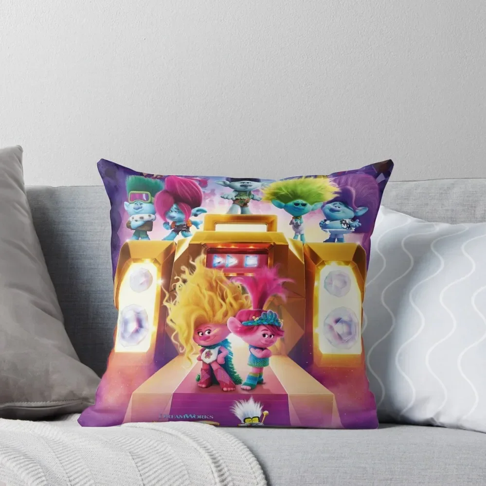 

Branch : Trolls Band Together Throw Pillow Pillowcases Sofa Cushions Cover Pillowcases Bed Cushions pillow