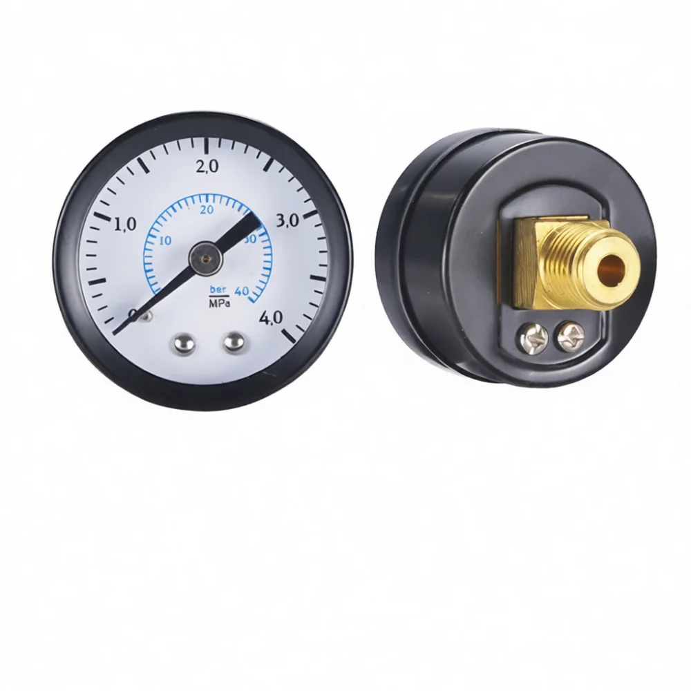 Pneumatic Air Compressor Gauge For NGS Pressure Monitoring System Axial Radial Meter Industrial Grade Measurement