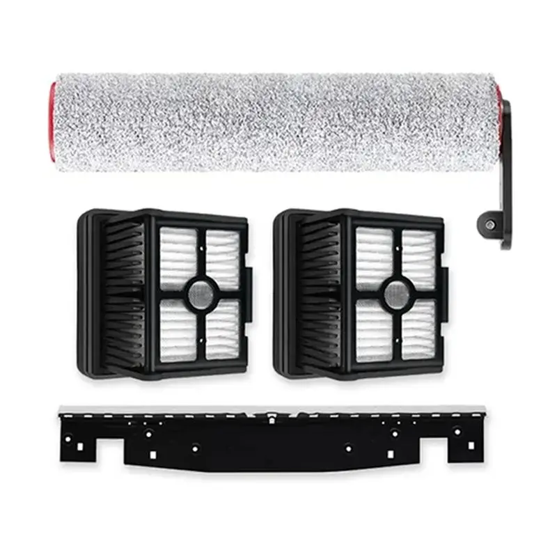 AT05-For Dreame H12 Pro/H12plus/H12pro Plus Mix/H12 Dual Wet Dry Vacuum Accessories Roller Brush Hepa Filter Bottom Scraper