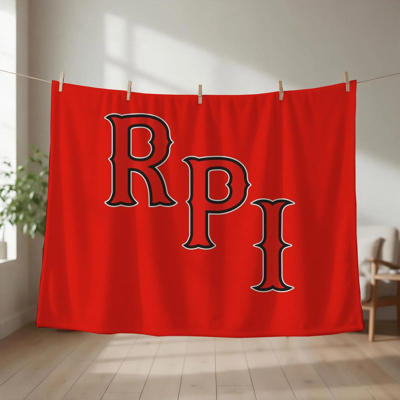 RPI Engineers Throw Blanket Bed Fashionable Fashion Sofas warm winter Hair Blankets