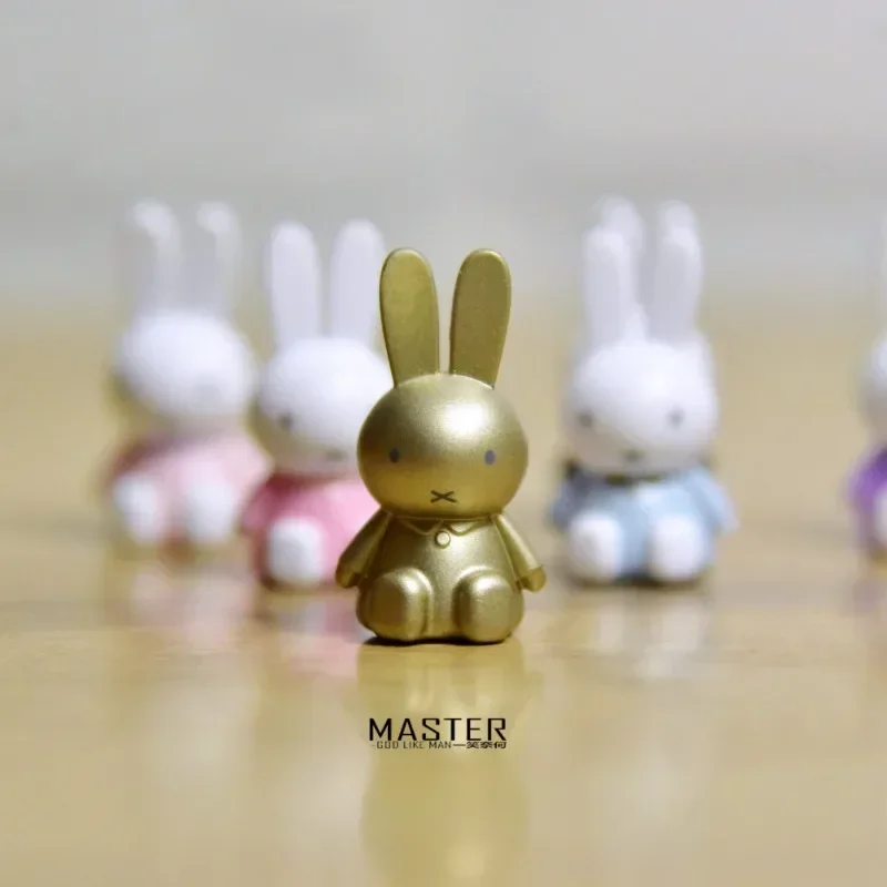 Cartoon Anime Miffys Rabbit Mini Cute Rabbit Doll Model Toys Collection Ornaments Desktop Decoration Children's Gifts