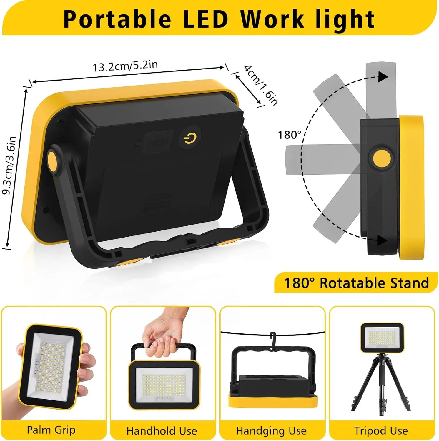 المحمولة LED ضوء العمل في الهو - مراجعة Outdoor Lighting Not Working وسعره