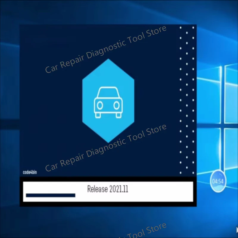 Herramienta de diagnóstico obd con software para coche, escáner automotriz con software Del + 2021.10b + phis, Keygen gratuito,