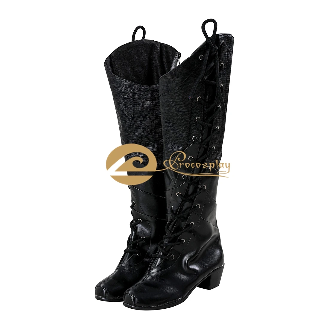 Elphaba Cosplay botas negras zapatos para mujer juego de rol