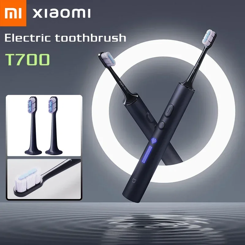 XIAOMI MIJIA Sonic Electric Toothbrush T700 Ultrasonic Vibration Teeth Whitening Oral Clean Brush Smart APP Electric Tooth Brush