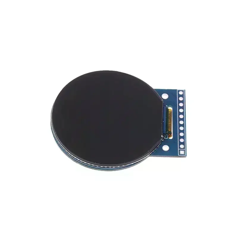 Écran TFT rond 360 x 360 pixels 1,53 pouces : écran LCD couleur QSPI ST77916 – Compatible pour Arduino