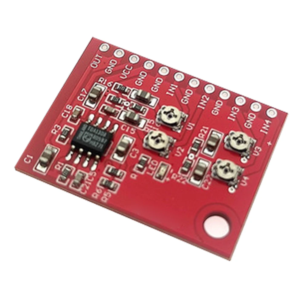 TDA1308/NE5532 Mini Headphone Power Amplifier Board 2-Way Mono Audio Signal Input Mixing Board For Microphone Voice Sound