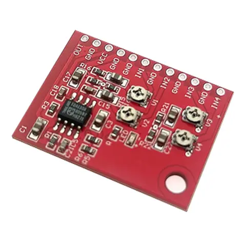 TDA1308/NE5532 Mini Headphone Power Amplifier Board 2-Way Mono Audio Signal Input Mixing Board For Microphone Voice Sound