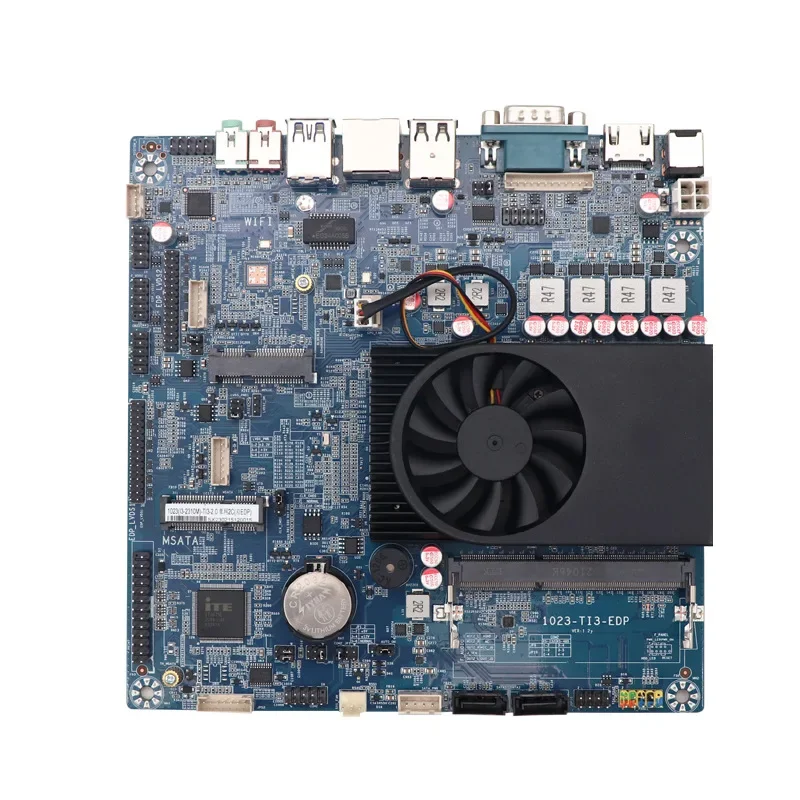 Intel Core i3-3217U FCBGA1023 dual-core four-thread Mini ITX Motherboard with Realtek RTL8111H Gigabit chip NIC 2COM 1HDMI