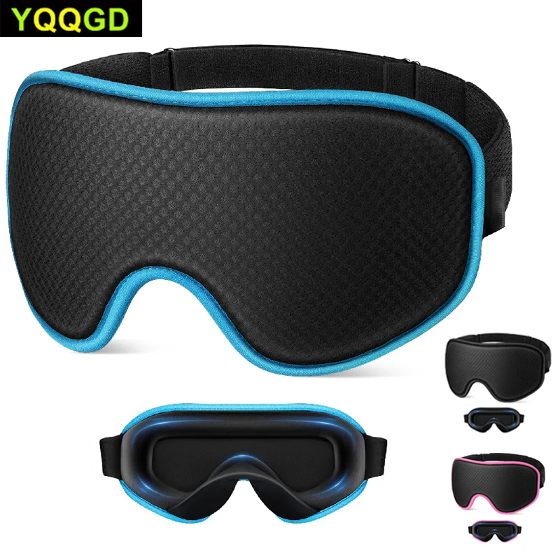 1PCS Sleep Mask for Side Sleeper, Complete Light Blocking 3D Sleeping Eye Mask, Relaxing Zero Pressure Night Blindfold