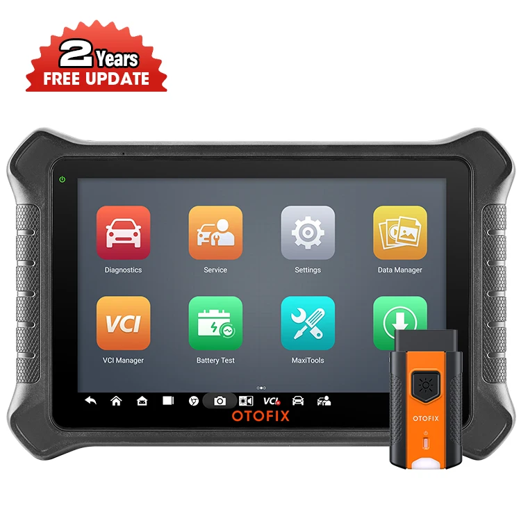 Otofix d1 pro plus xp1 obd2 obdii with tpms bidirectional abs srs transmission and reset code reader car  diagnostic tool