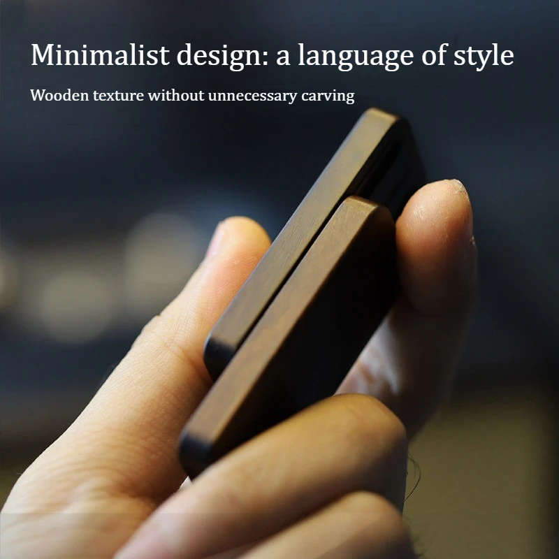 Wooden Fidget Slider Toy Anti Stress Relief Fidget Toys Adult EDC Desk Decompression Toy Adult Men Anxiety Relief Stress Gift