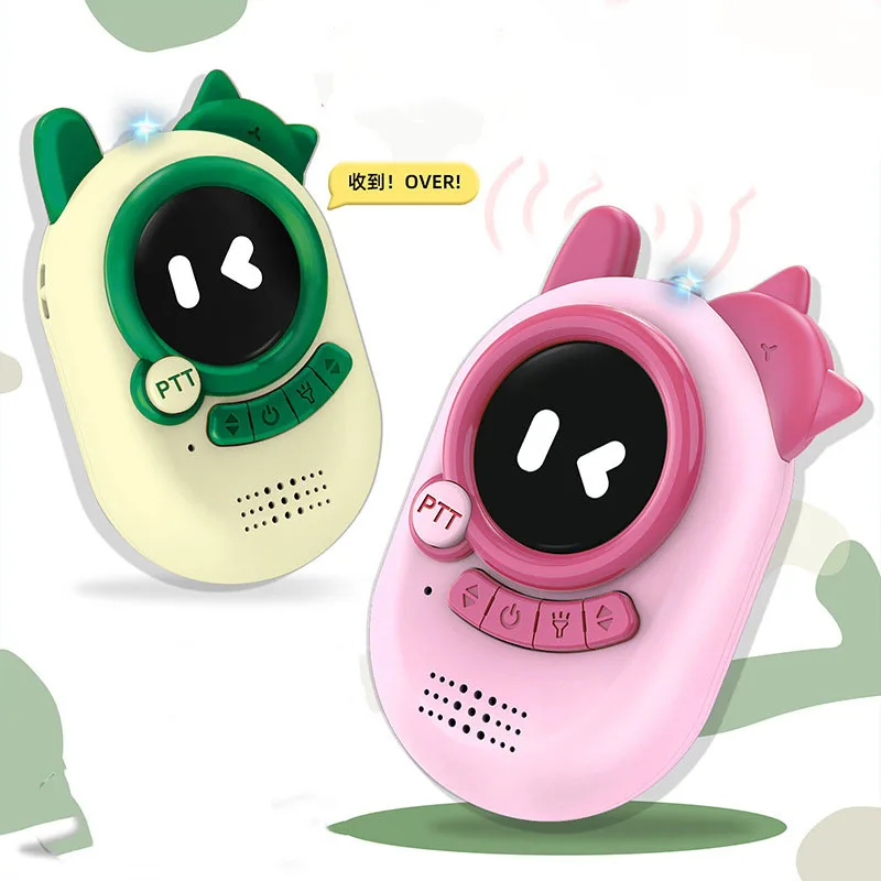 Children Walkie-talkie Toys Wireless Handheld Phone Education Parent-child Interaction Indoor Outdoor Puzzle Toy Boys Girls Gift