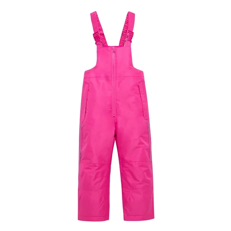 

Small And Medium-si zed Children's Backp ack Ski Pants Are Wi ndproof And Waterproof For Boys And Girls OT4