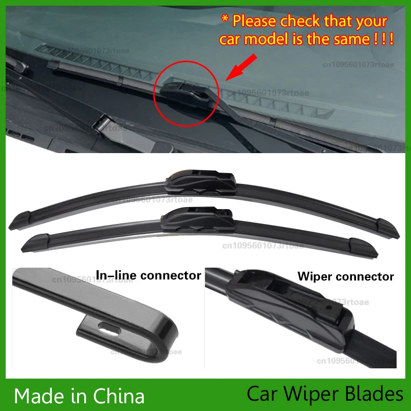 For Toyota 4Runner N210 2002-2009 2003 2004 2005 2006 2007 2008 Front Windshield Wiper Blades 24