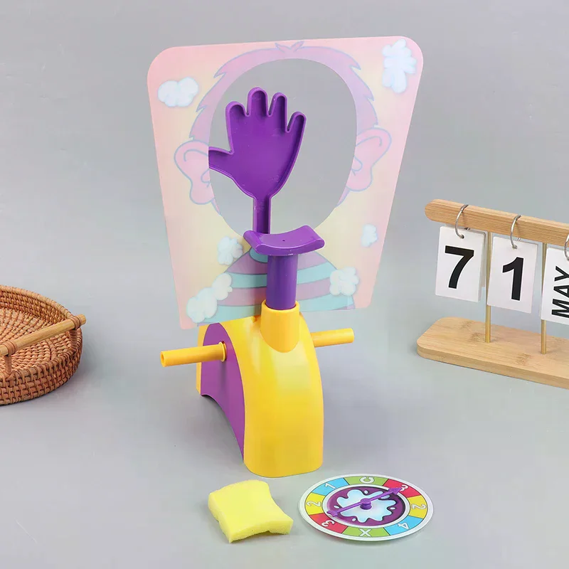 Torta Gioco per il viso Crema montata nel viso Divertente festa Gioco per famiglie Gadget Scherzo Bavaglio Scherzi Giocattoli antistress per bambini