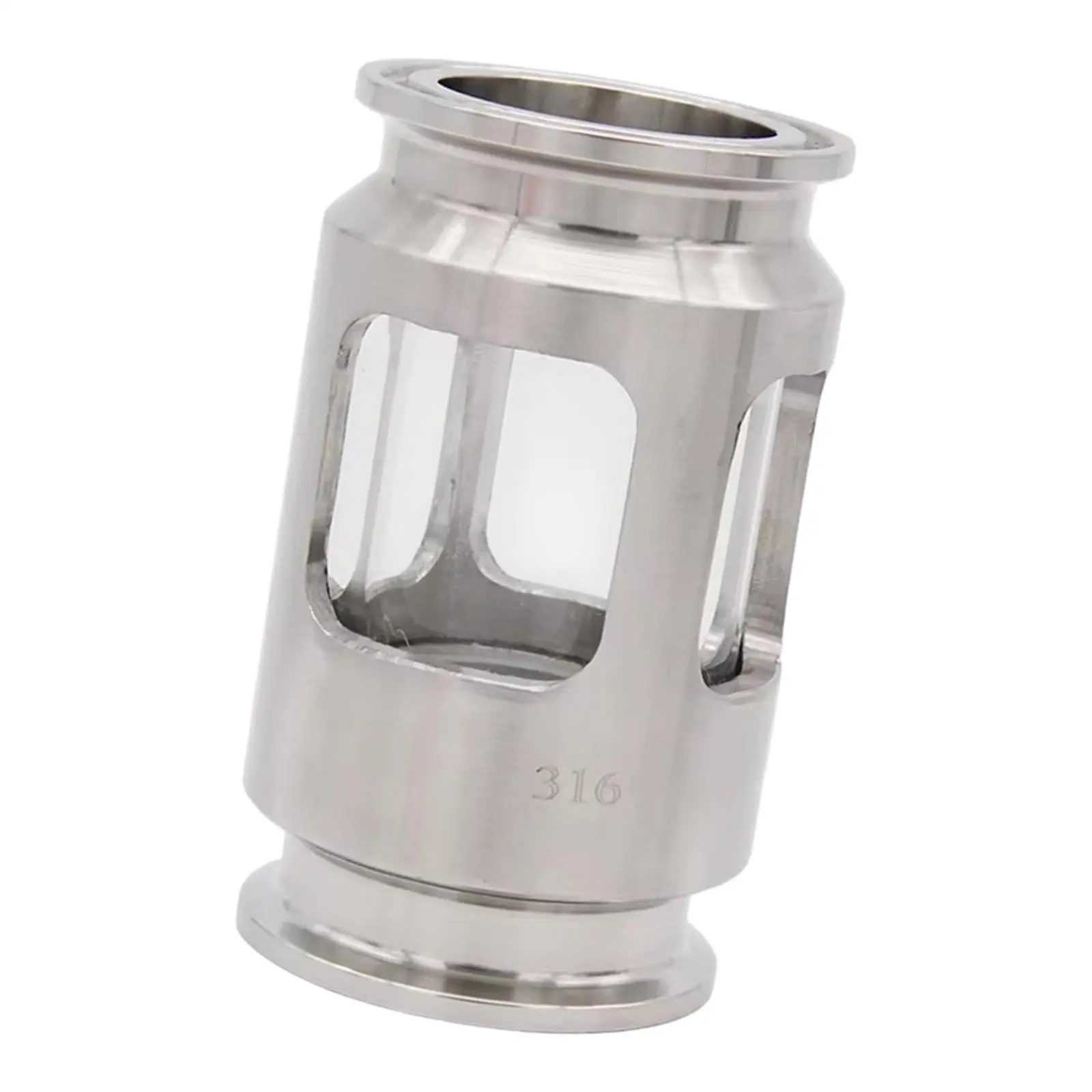 

Зеркало для наблюдения Beer Vision Glass из нержавеющей стали, профессиональное, простое в установке, для кухни, с треугольным зажимом, 3.50"oal