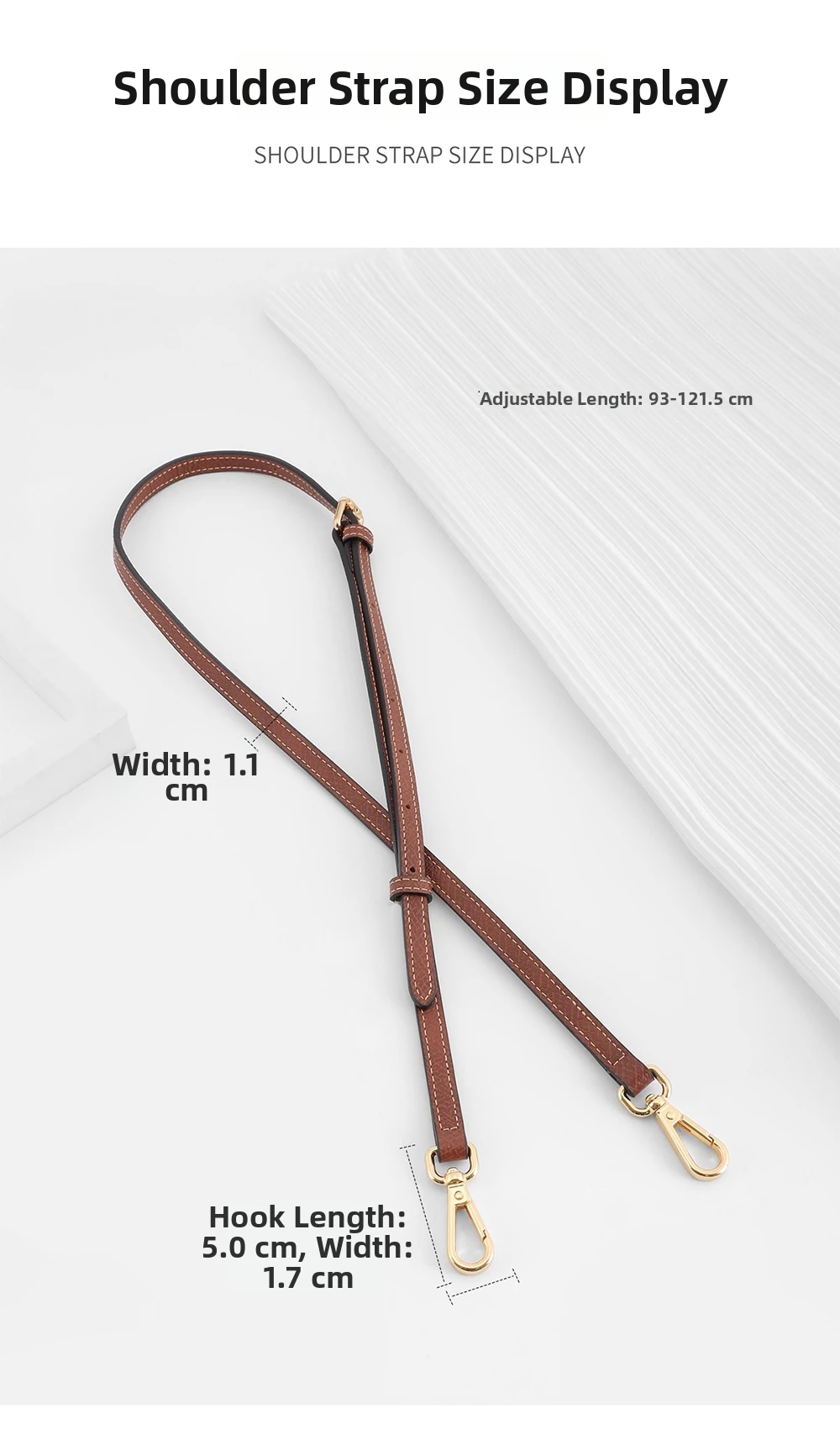 2026 New Leather Bag Strap For Longchamp Mini Lime Durable Fashion Without Punching Modification Bag Accessories