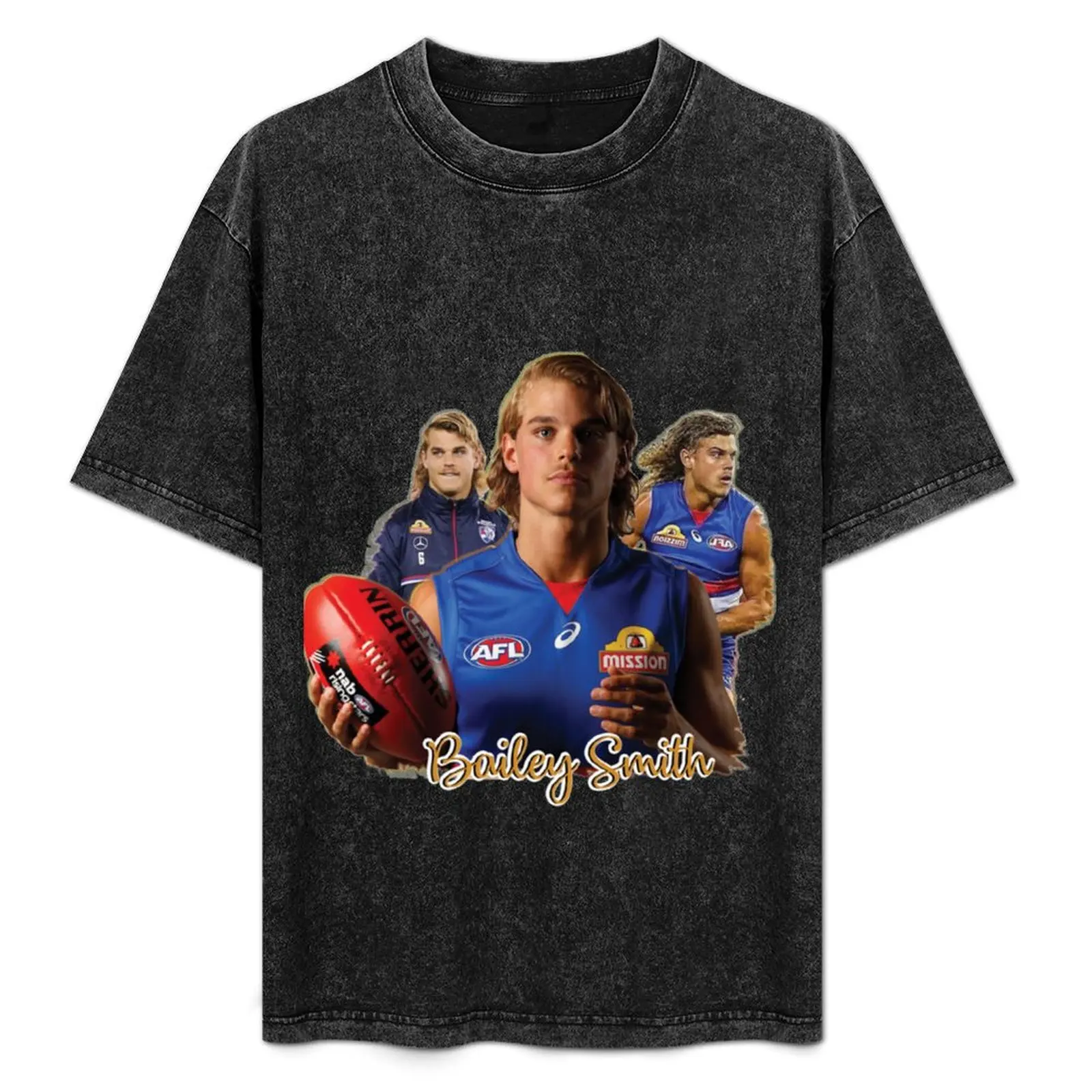 

bailey smith s T-Shirt Stylish Graphic Short Sleeve Top