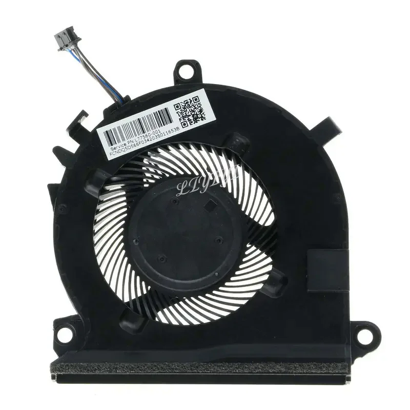 CPU cooling fan for HP Pavilion gaming 15-ec L77560-001