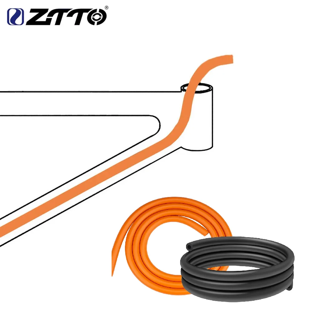 ZTTO المثبط هادئ دراجة التوجيه الداخلي كابل الضوضاء الحل الصمت الإسفنج أنبوب منع الفرامل شيفتر سلك ضرب الإطار الإسكان