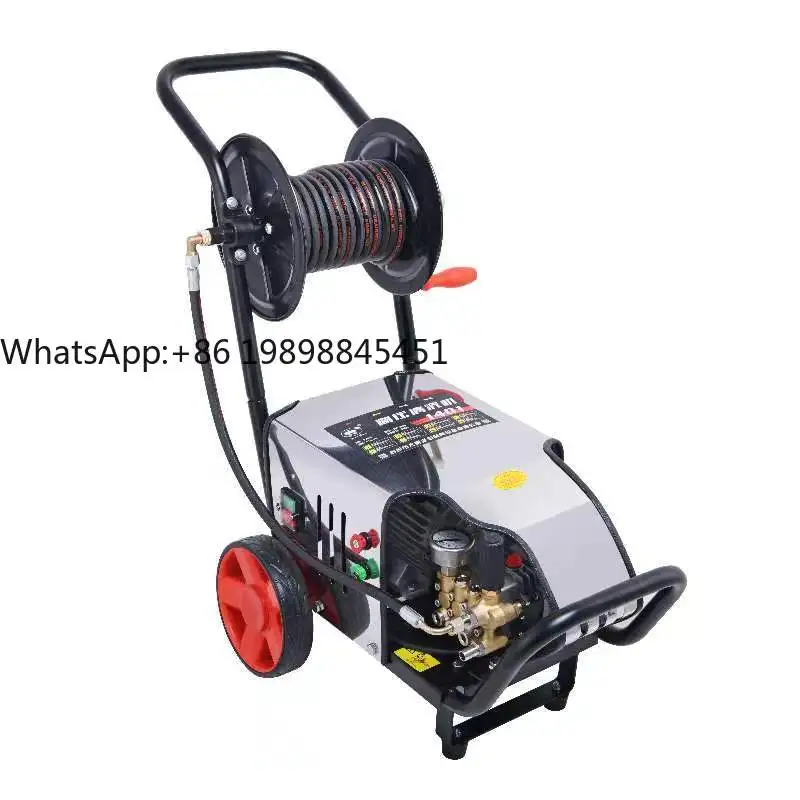 

2024 Portable Electric High Pressure Cleaner 100bar 1450psi Car Pressure Washer With Hose Reel