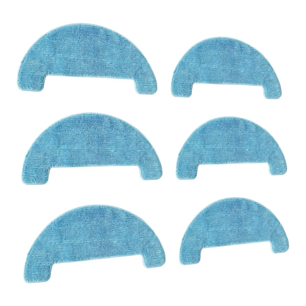 Connect X782 Replacement Robot Vacuum Mop Pads Soft Dense Microfiber Reinforced Weave Construction Soft Microfiber Cleaning Pads