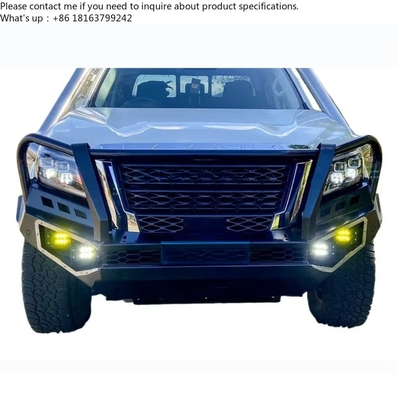 

Deluxe 4x4 Steel Front Bumper Bull Bar for Navara Np300 D23 2022+