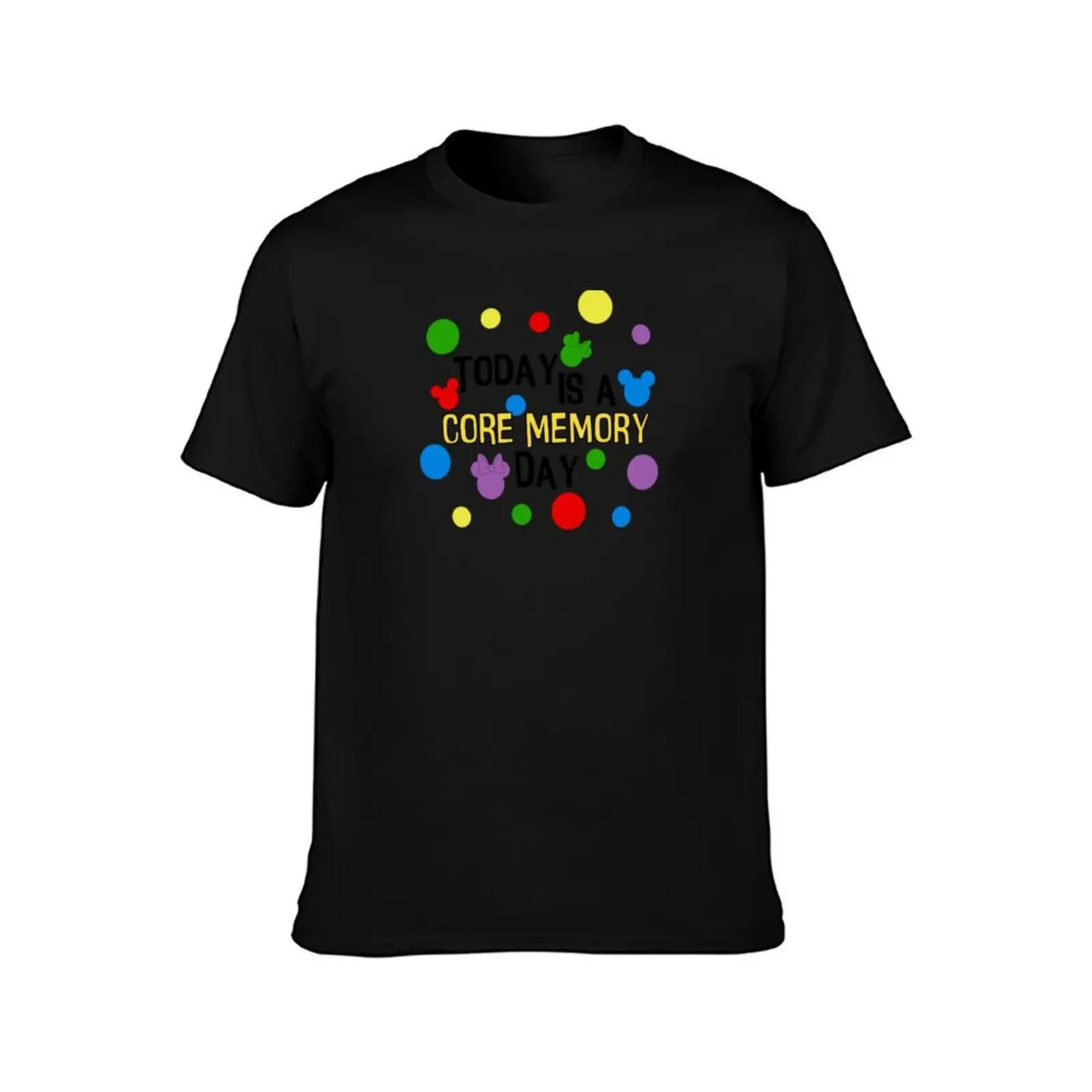 Core memory T-Shirt Heavy Duty Casual Work Tee
