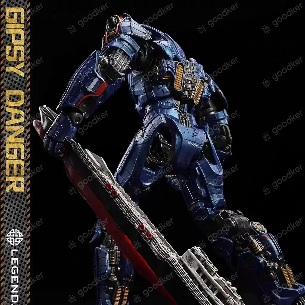 LING JIHUN オリジナル パシフィック・リム クリムゾン・タイフーン 完成品 メカ LED 発光 キャラクターモデル おもちゃ ギフト コレクション
