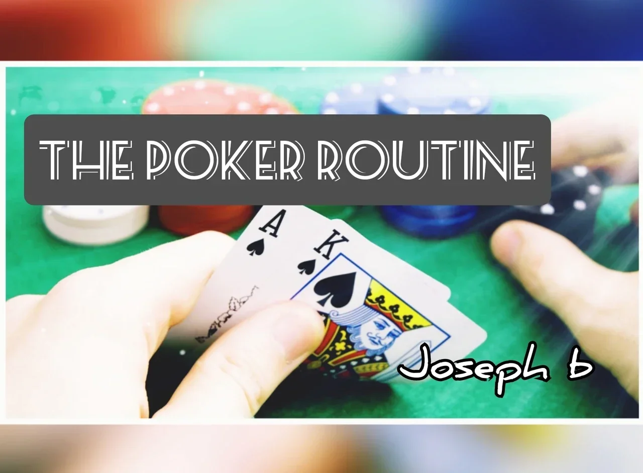 Gonuts by Matthew Wright,Drop by Thomas Badar,Einstein Knows - Maurice Jansen,Best Poker Routine by Joseph B - Magic Trick