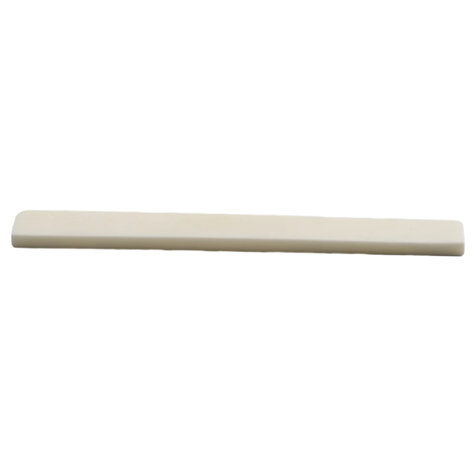 High-Density White Bone Guitar Bridge Saddle (80mm) And Nut (52mm) Combos 6-String Classical Guitars Replacement Parts