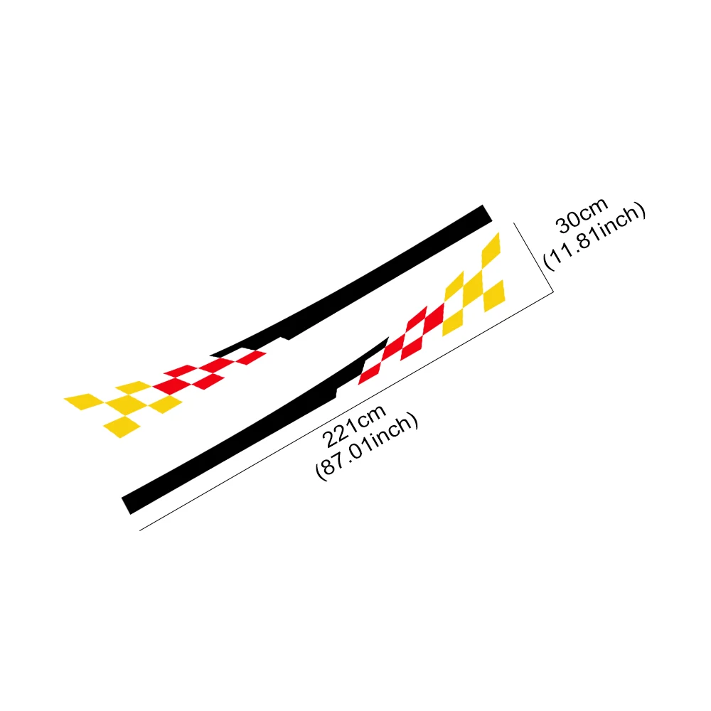 

For Audi Q5 FY B9 8R B8 SQ5 80A 2018 2019 2010 Car Vinyl Side Door Sticker Racing Stripes Graphics Auto Exterior Accessories