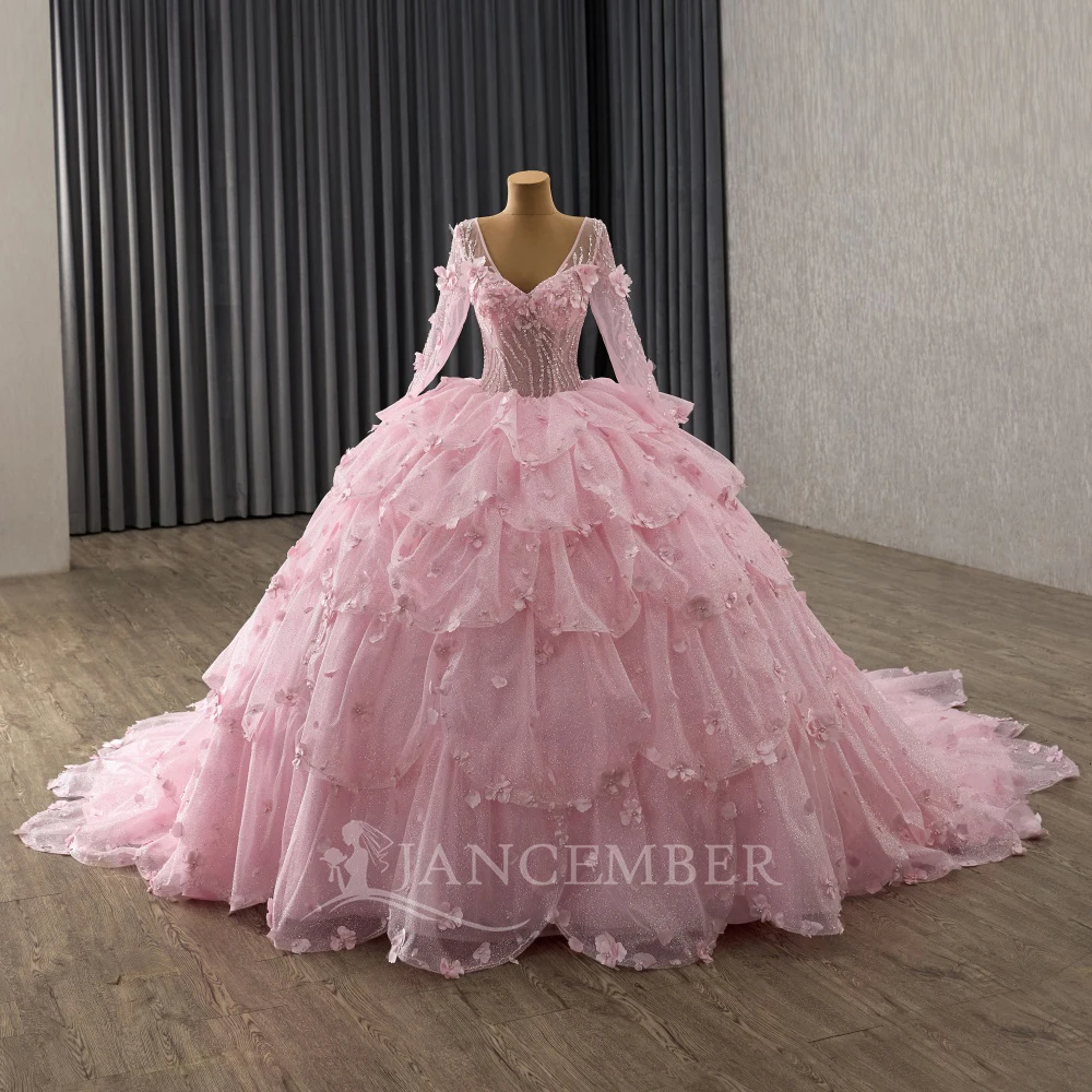 

Vinatge Vestidos De 15 Años Princess Quinceanera Dresses 2025 Sequin Charro Appliques Sweet 16 Dress Pageant Gowns Customized