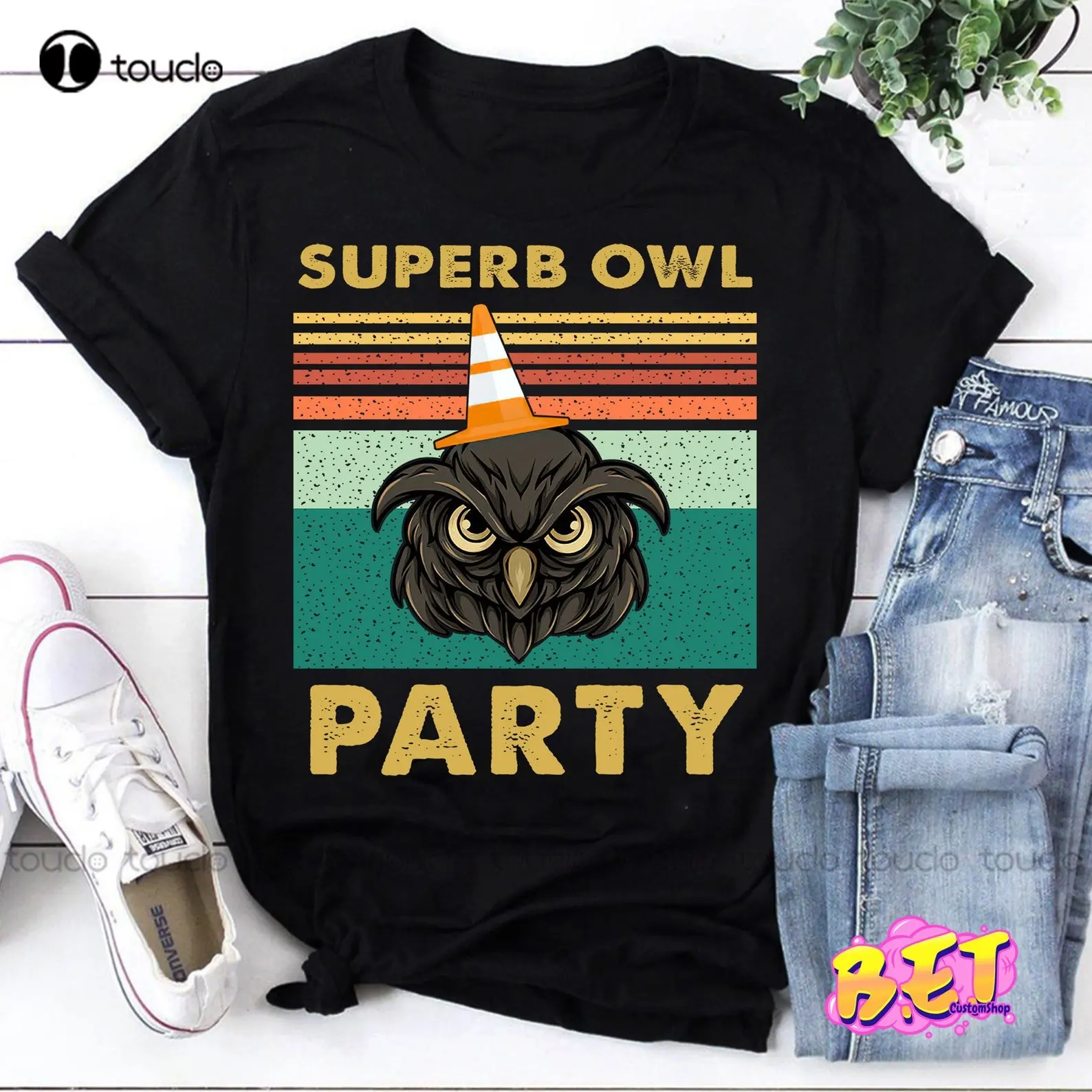 Superb Owl Party What We Do In The Shadows Vintage T-Shirt Cool Shirts Printed Tee Custom Gift Xs-5Xl Streetwear