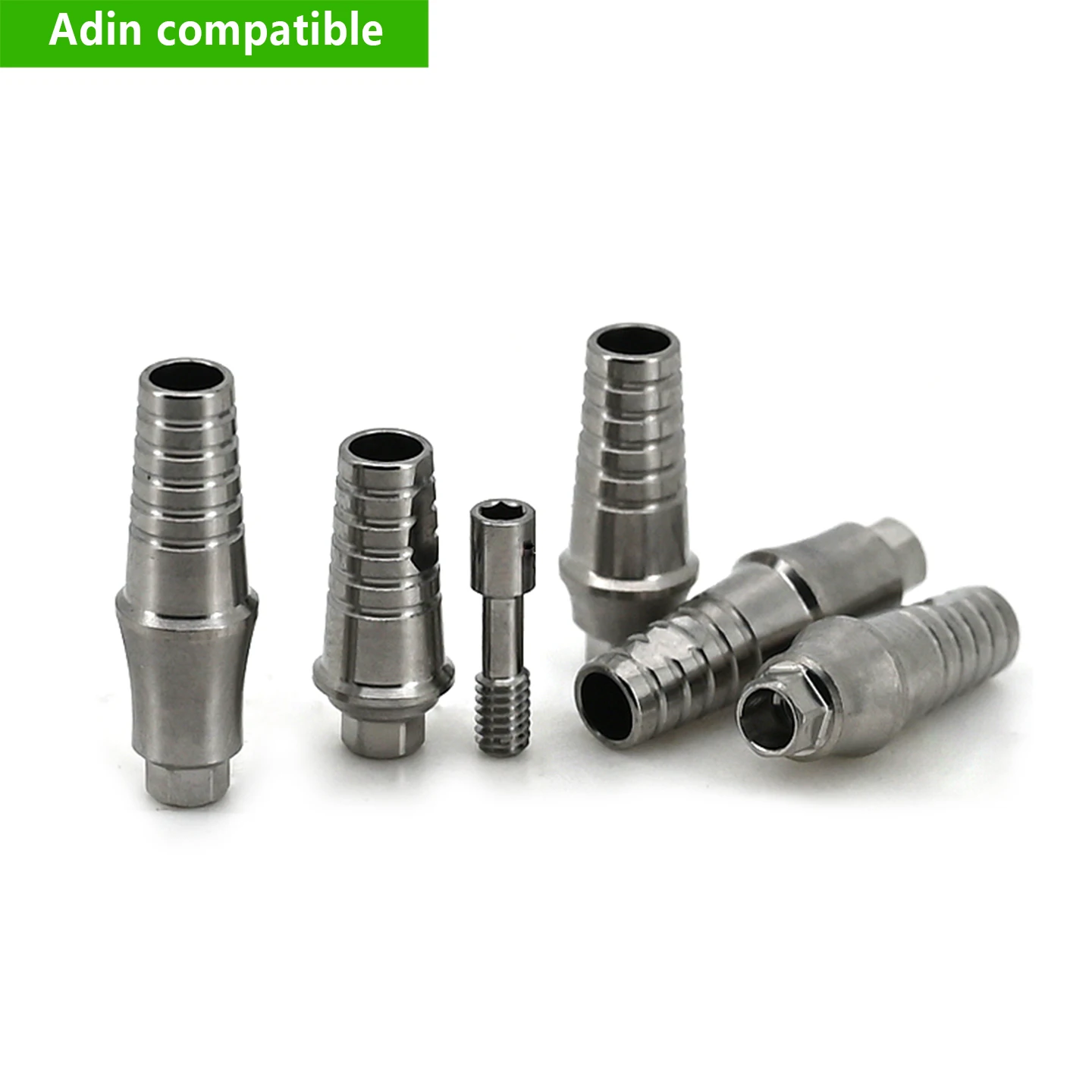 For Adin Cemented Abutment Transfer Coping Straight Hex Grade 5 Titanium Lab Prosthetic Component OEM ODM Precision Model