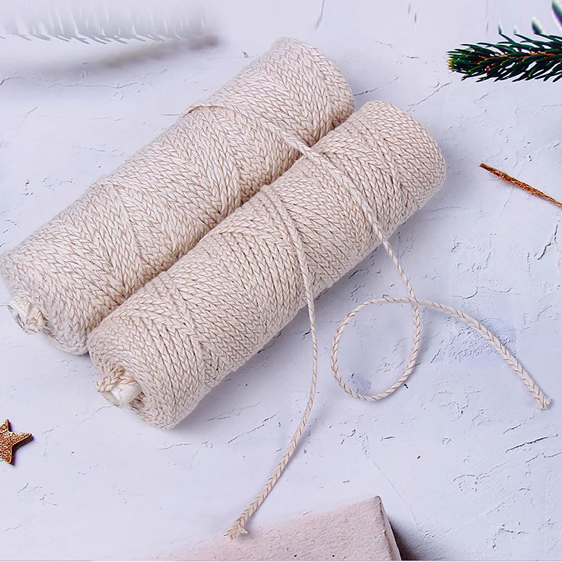 15-60 Strands Pure Cotton Wax Candle Wicks Smokeless Natural DIY Aromatherapy Candle Making Material Candle Cotton Thread